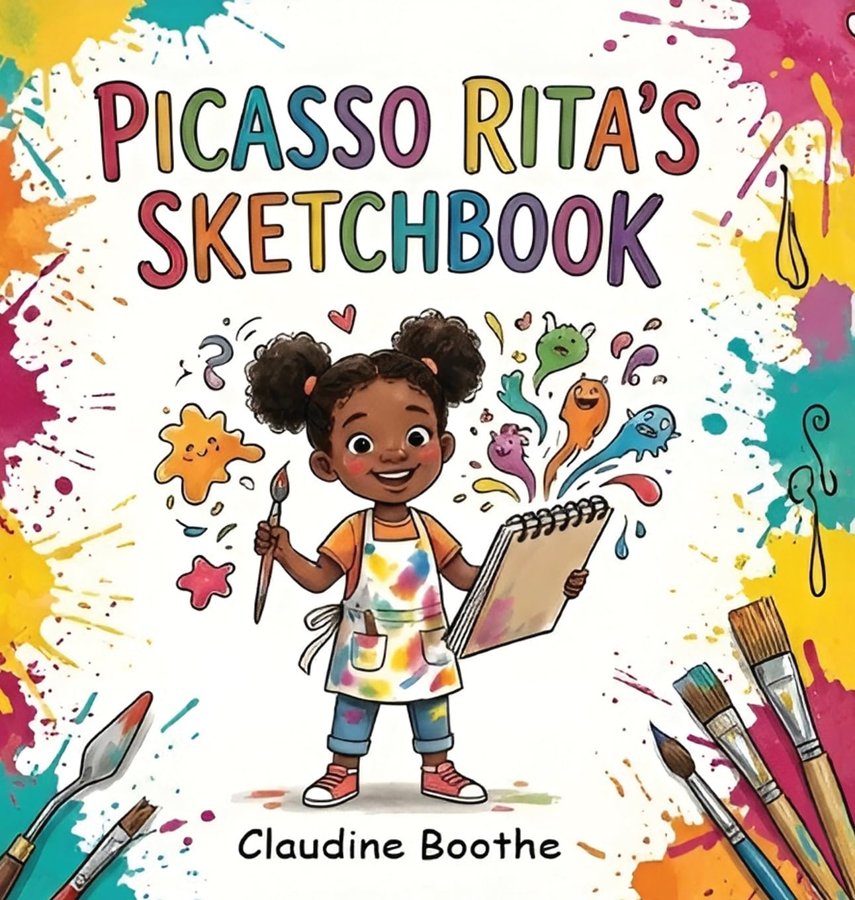 Cover of Picasso Rita’s Sketchbook by Claudine Boothe